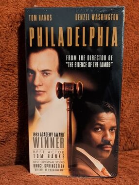 Philadelphia VHS Movie Tom Hanks Denzel Washington
